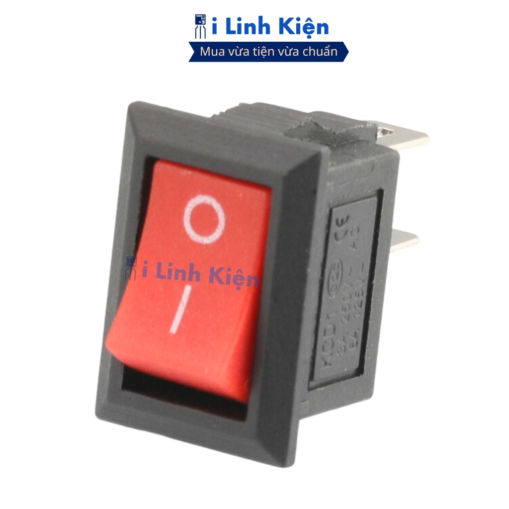 Công tắc bập bênh 2 chân 6A 250V RY1-101 không đèn ilinhkien.