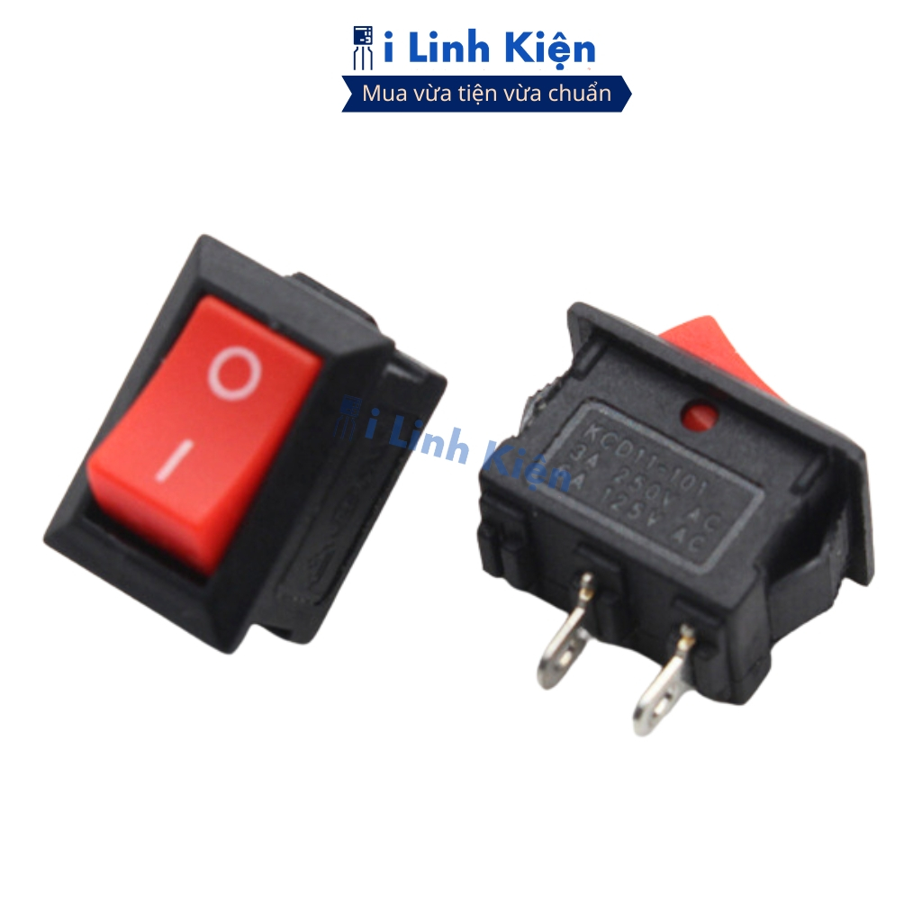 Công tắc bập bênh 2 chân 6A 250V RY1-101 không đèn ilinhkien.