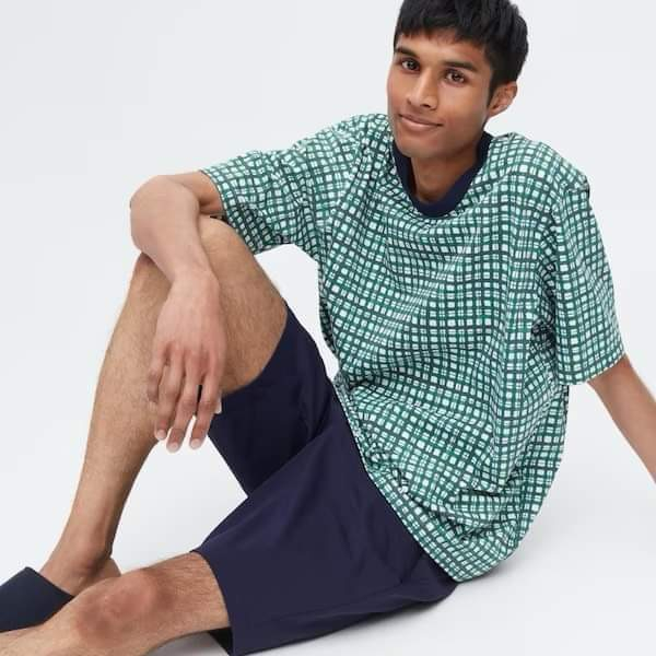 BỘ THUN NAM VẢI AIRism THOÁNG MÁT UNI.QLO NHẬT