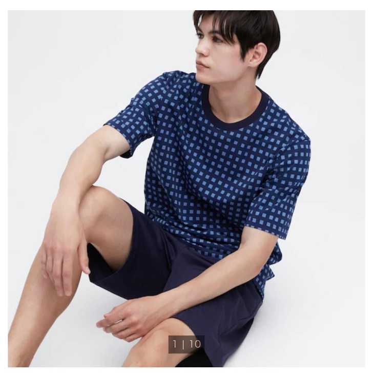 BỘ THUN NAM VẢI AIRism THOÁNG MÁT UNI.QLO NHẬT