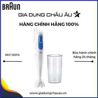 [CHÍNH HÃNG]Máy xay cầm tay Braun MQ3000 Smoothie (đầu nhựa) - 700W - Bảo hành 1 đổi 1 trong vòng 24 tháng