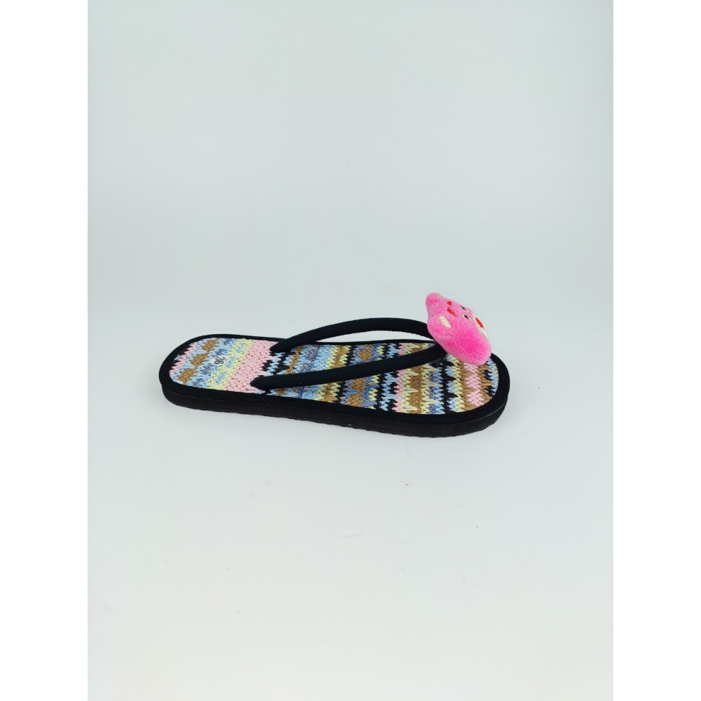 DÉP KẸP NỮ ĐẾ THẤP HÌNH CON GẤU MS1