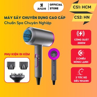 Máy Sấy Tóc JIASHI 2 Chiều Nóng Lạnh, Công Suất 2000w Nhanh Khô, 3 Tốc Độ Sấy, Thiết Kế Chuẩn Salon MST07