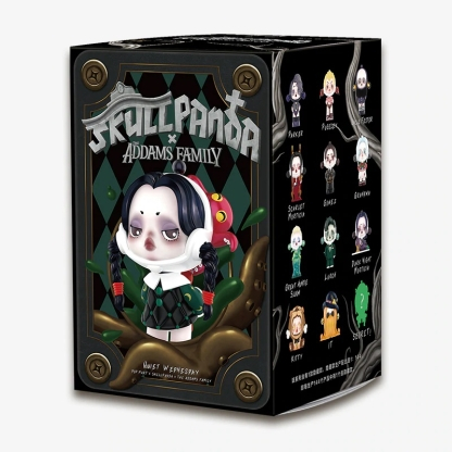 Blind Box PopMart Skull Panda The Addams family.
