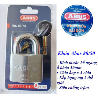 Ổ Khóa Đồng Cao Cấp ABUS 88/50