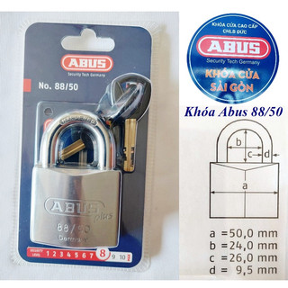 Ổ Khóa Đồng Cao Cấp ABUS 88/50