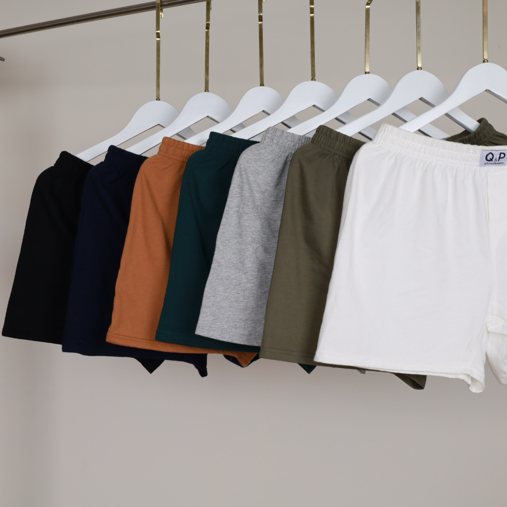 Quần Đùi Thun Boxer Nam Màu Trơn Neon Chất Vải Cotton Thấm Hút Mát Mẻ Mặc Dễ Chịu