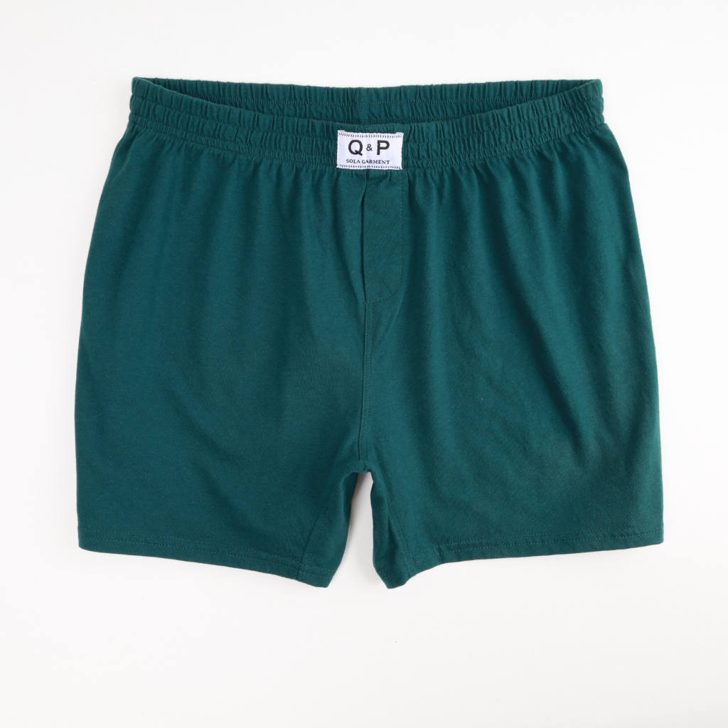 Quần Đùi Thun Màu Trơn AmericanStyle Boxer Nam Chất Vải Cotton Thấm Hút Mát Mẻ Mặc Dễ Chịu