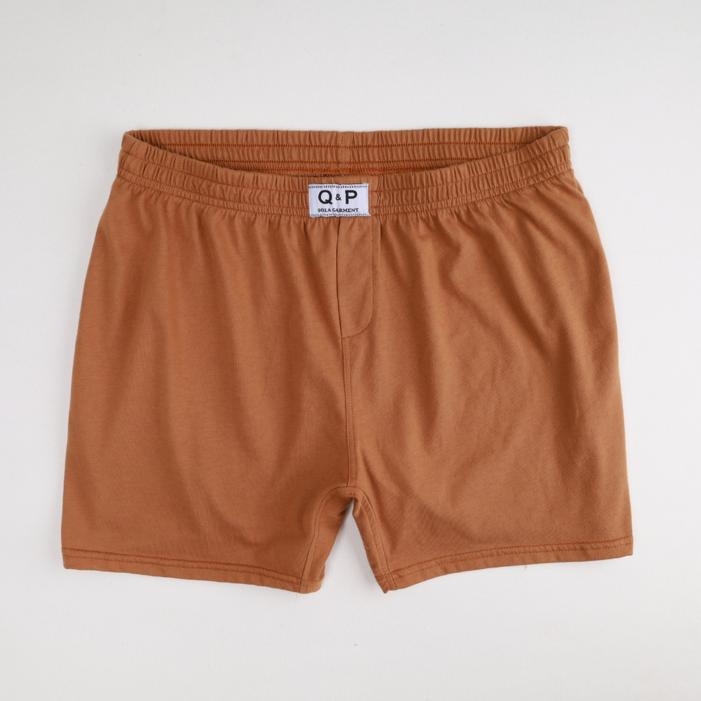 Quần Đùi Thun Màu Trơn AmericanStyle Boxer Nam Chất Vải Cotton Thấm Hút Mát Mẻ Mặc Dễ Chịu