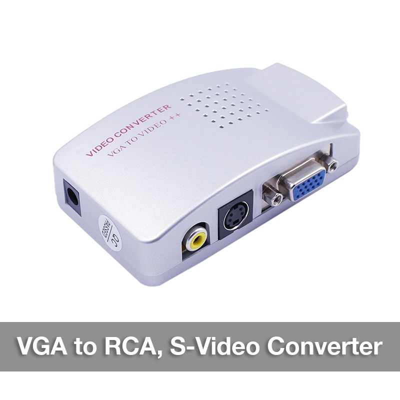 Bộ chuyển đổi VGA to AV (Video, SVideo)