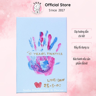 Khung in dấu bàn tay tình bạn/gia đình/người yêu