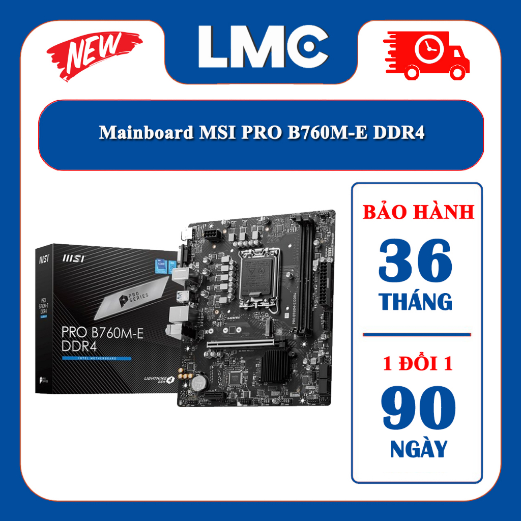 Mainboard MSI PRO B760M-E DDR4