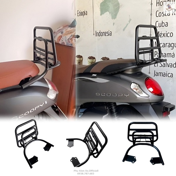 Baga Sau Cao Cấp Cho Dòng Xe Máy Honda Scoopy