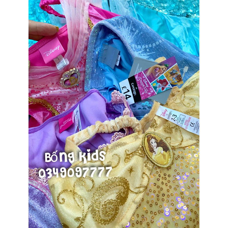 Váy Công Chúa Hoá Trang Bé Gái DN