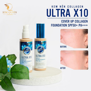 Kem nền Collagen enough 100ml chính hãng Hàn Quốc makeup phù hợp cho tất cả các loại da