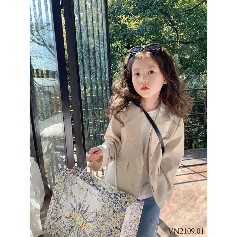 ÁO VÉT BLAZER BÉ GÁI