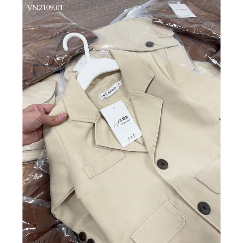 ÁO VÉT BLAZER BÉ GÁI