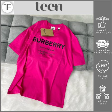 Áo Thun Unisex BBR London England Cotton Dày Dặn, Mềm Mịn Nam Nữ Form Rộng