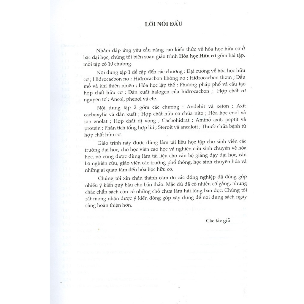 Sách - Combo 3 cuốn Hóa Học Hữu Cơ Tập 1 + Tập  2 + Bài Tập