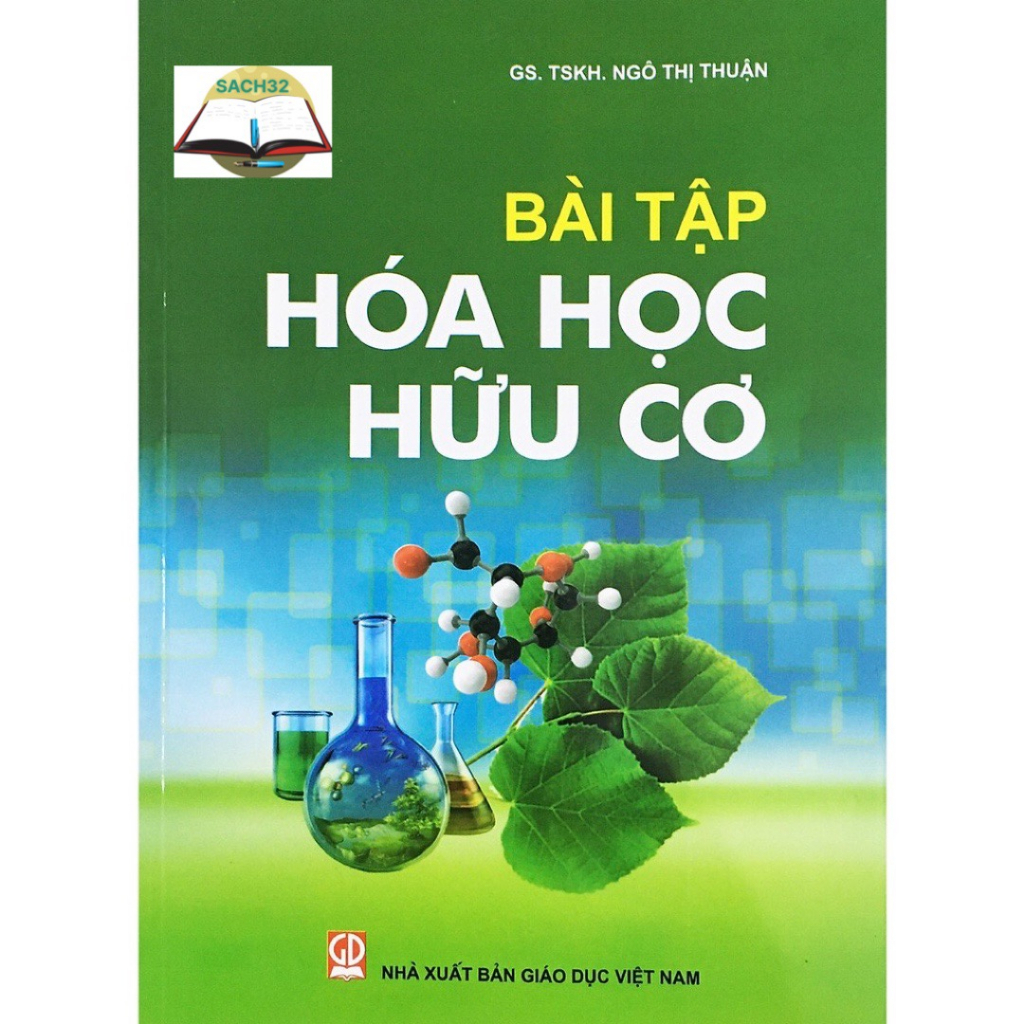 Sách - Combo 3 cuốn Hóa Học Hữu Cơ Tập 1 + Tập  2 + Bài Tập