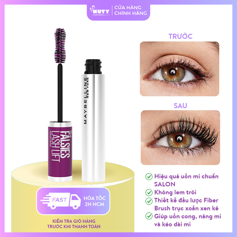 Chuốt Mi Maybelline Làm Cong Mi Falsies Lash Lift Mascara