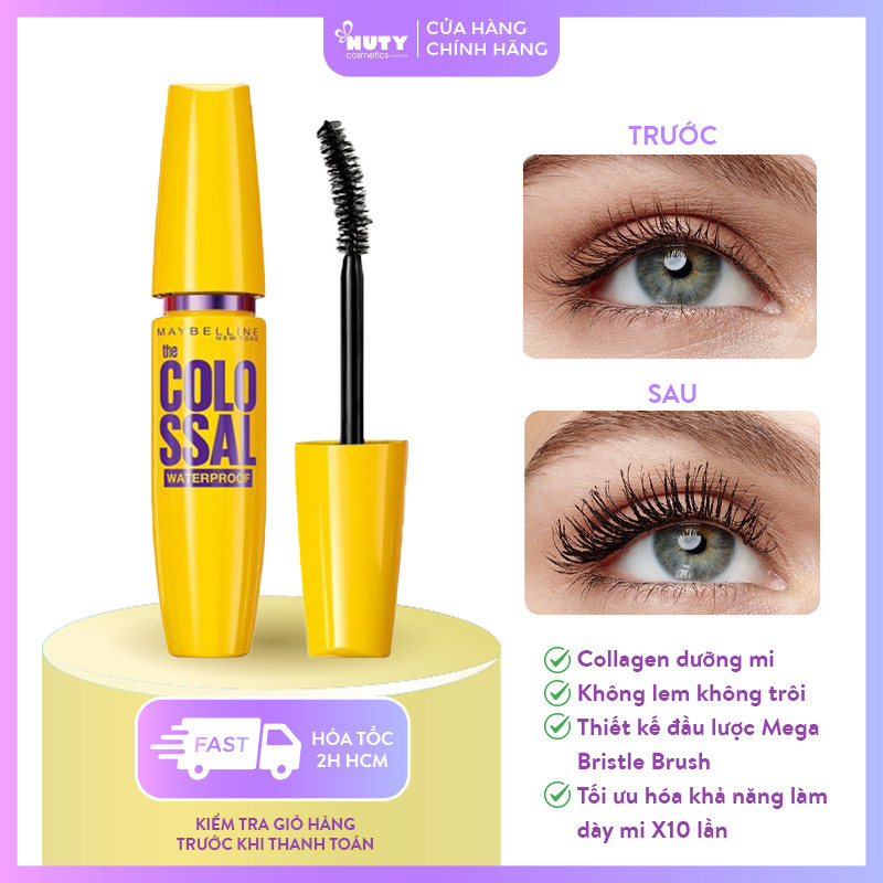 Chuốt Mi Maybelline Làm Cong Mi Falsies Lash Lift Mascara