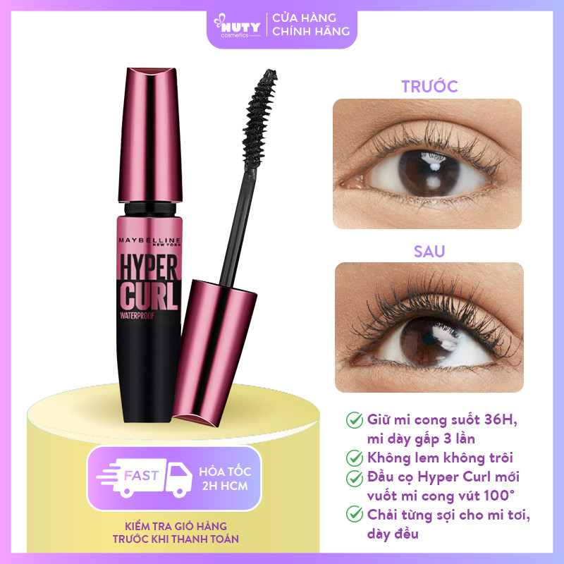 Chuốt Mi Maybelline Làm Cong Mi Falsies Lash Lift Mascara
