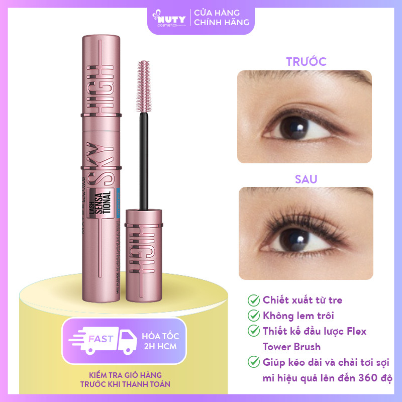 Chuốt Mi Maybelline Làm Cong Mi Falsies Lash Lift Mascara