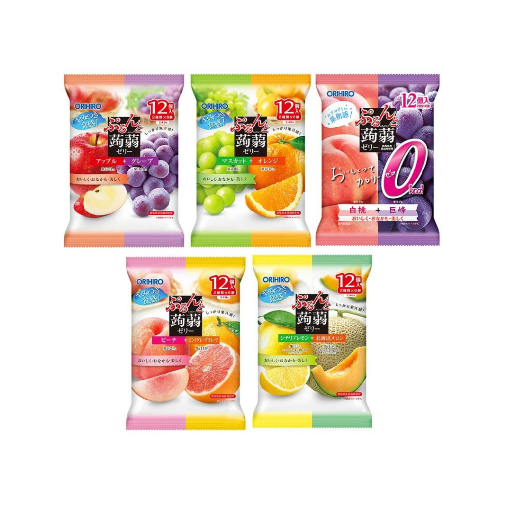 Thạch trái cây Orihiro Nhật Bản bổ sung vitamin cho bé
