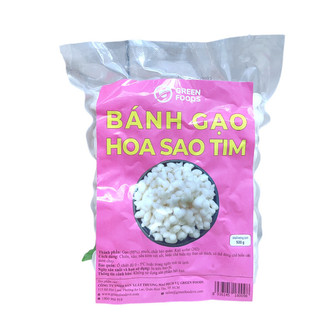 500GR BÁNH GẠO SAO HOA TIM LẮC PHÔ MAI