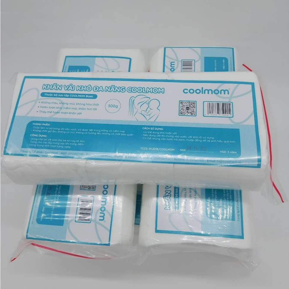 Khăn vải khô đa năng Hiền Trang/Cool mom 300g