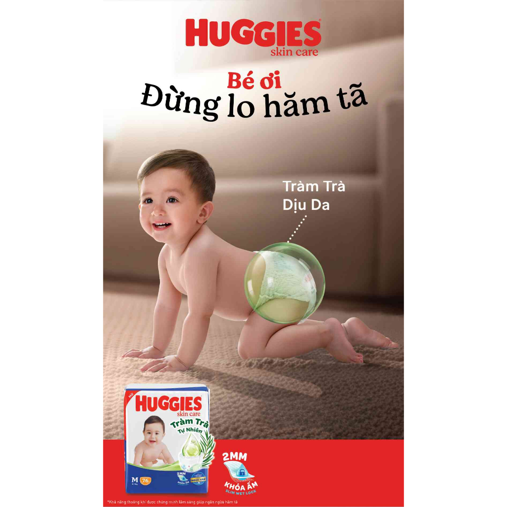 Tã/ bỉm quần Huggies L68+8