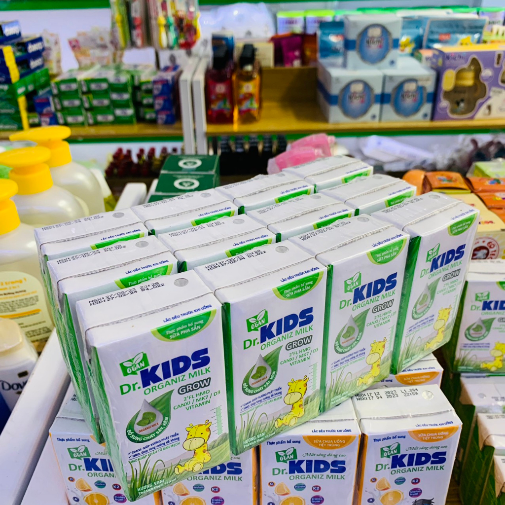 SỮA PHA SẴN DR KIDS GROW 110ML GIÚP XƯƠNG PHÁT TRIỂN, TĂNG CƯỜNG ĐỀ KHÁNG