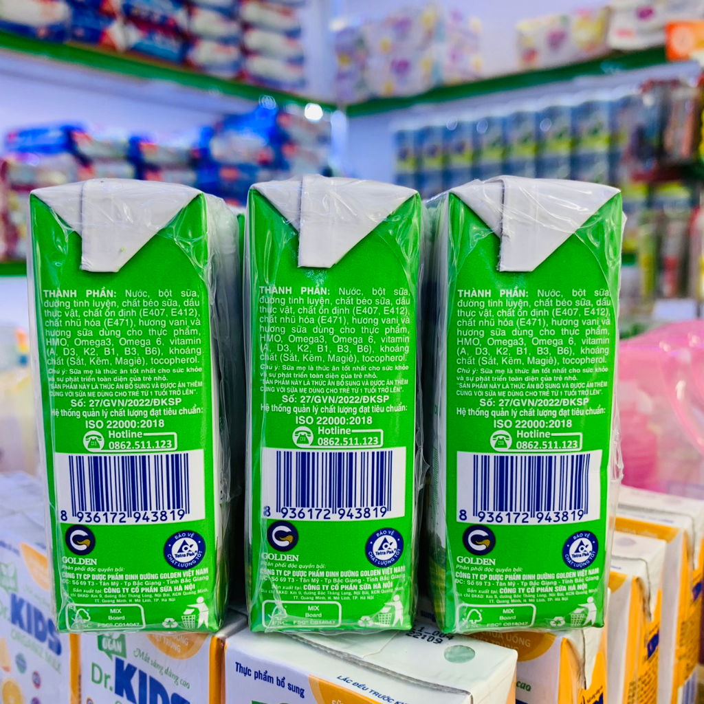 SỮA PHA SẴN DR KIDS GROW 110ML GIÚP XƯƠNG PHÁT TRIỂN, TĂNG CƯỜNG ĐỀ KHÁNG