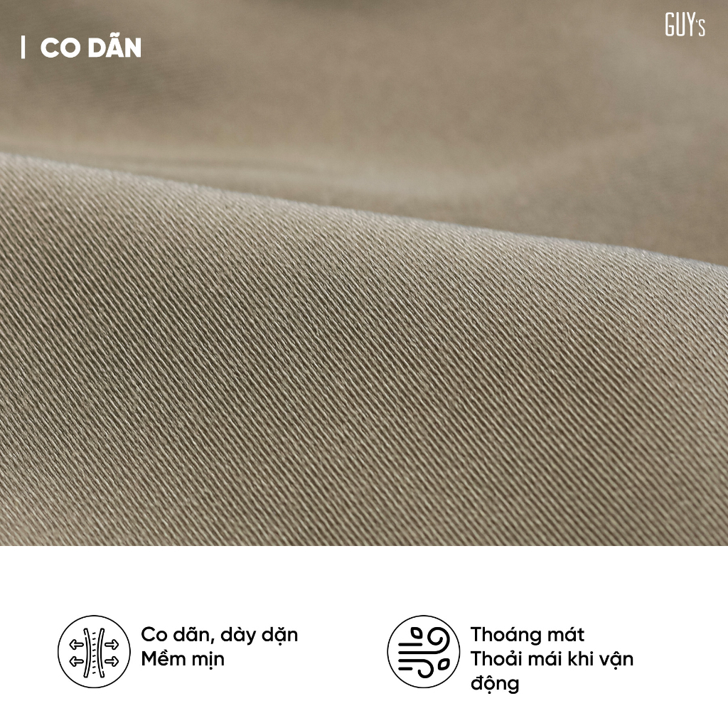 Quần Âu Nam Connell Trousers GUY's Closet, Quần Tây Ống Đứng Thanh Lịch, Phong Cách, Dáng Slimfit, Vải Mềm Mịn Dày Dặn