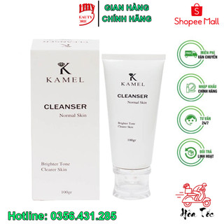 Sữa rửa mặt karmel da thường da khô da nhạy cảm cleanser normal skin 100ml