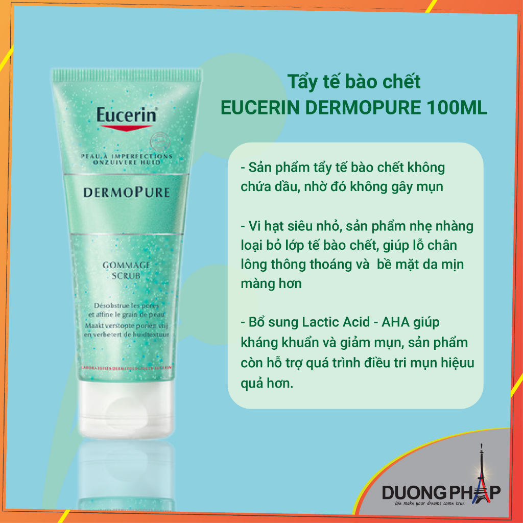 Tẩy da chết Eucerin 100ml