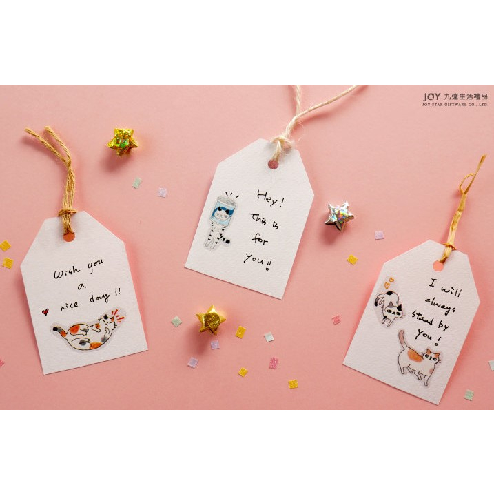 Sticker, nhãn dán o-cat schedule chính hãng JOY Đài Loan Art Therapy