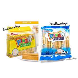 Libra bánh que Pingo hương sữa Milk Stick Biscuit 186g/414g