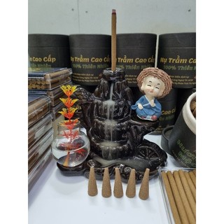 Nụ trầm hương,Thanh trầm hương dùng cho lư xông trầm, thác khói xông trầm