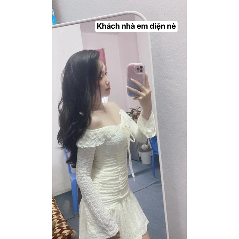 Váy body trễ vai❤️