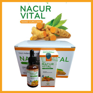 Tinh bột nghệ, tinh bột nghệ nguyên chất nano curcumin NACURVITAL hỗ trợ tăng cường hệ miễn dịch