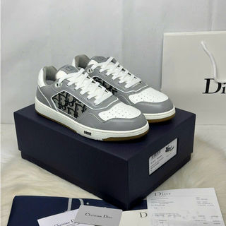 Giày Thể Thao Nam Nữ Dio B27 Xám Trăng Hàng Cao Cấp Full Bill Box , Giày Sneaker Dio B27 Đế Bệt Dây Thắt Leeminho Store