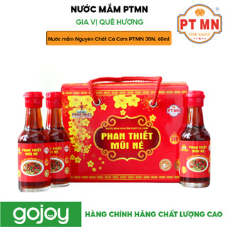 Nước mắm nguyên chất cá cơm phan thiết - mũi né 30n, 60ml gia vị quê hương