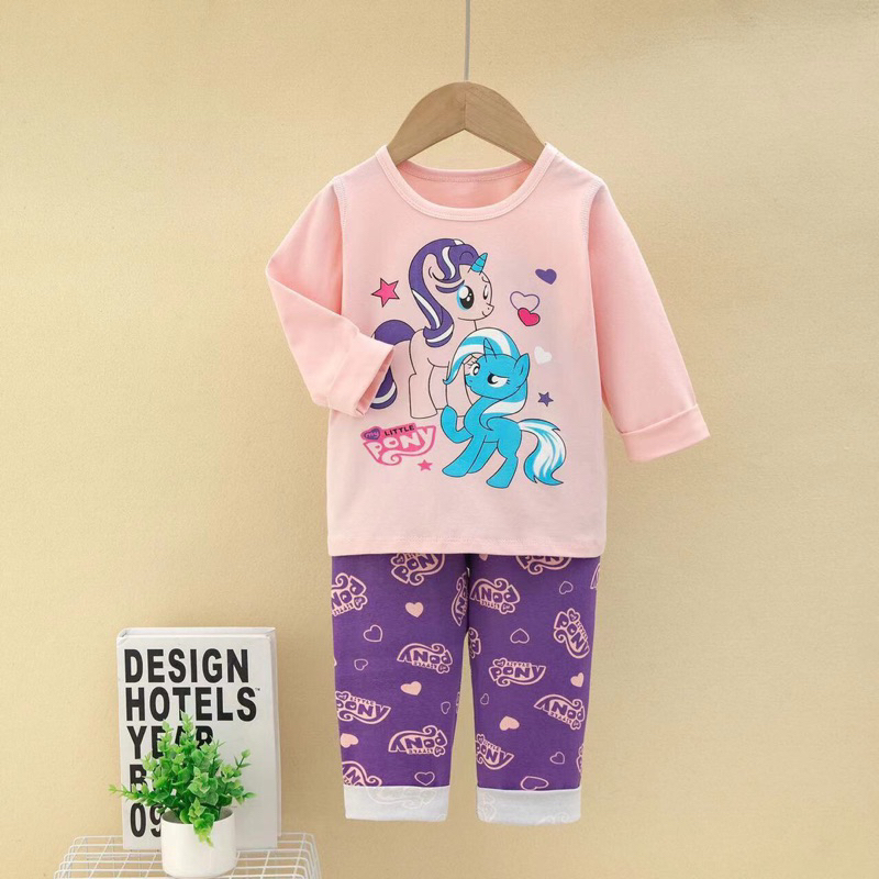 Bộ cotton bé gái cao cấp nhiều mẫu