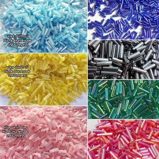 20g Cườm ống dài 2x7mm dùng đính kết trang trí diy handmade