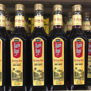Nước mắm nam ngư cá cơm tươi chai thủy tinh 500ml - shop thái hà