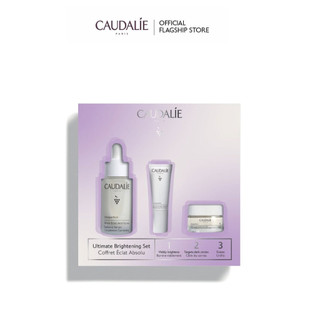  Bộ Dưỡng Da Ngừa Thâm Nám, Làm Sáng, Đều Màu Da Caudalie Vinoperfect Xmas Giftset 30ml + 5ml +15ml