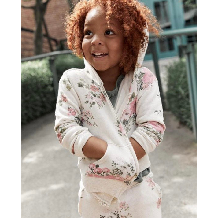 ÁO KHOÁC NỈ BÔNG MỎNG BÉ GÁI DƯ XỊN