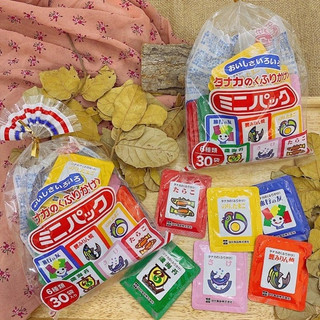 Gia vị rắc cơm Furikake 6 vị gồm 30 gói Nhật bản  cho bé ăn dặm